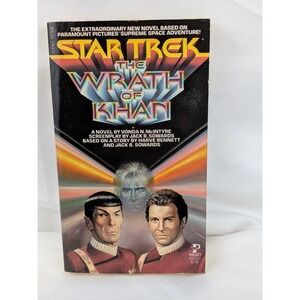 Pocket Books Star Trek Book The Wrath of Khan Sci-Fi Novel 1982